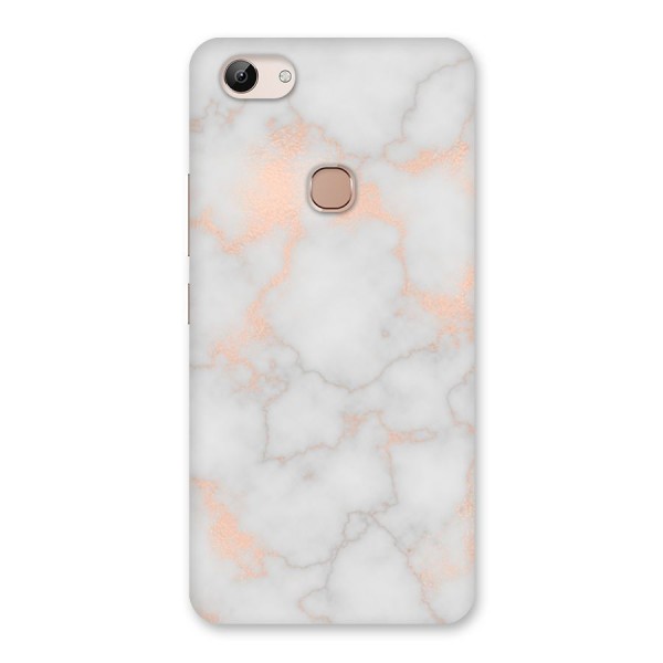 RoseGold Marble Back Case for Vivo Y83