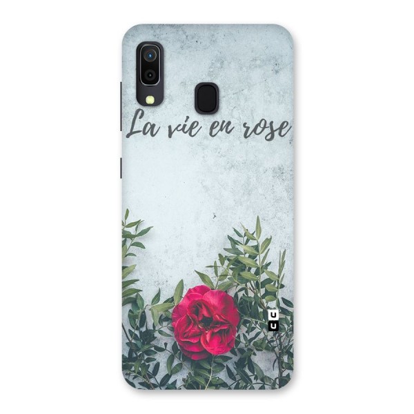 Rose Life Back Case for Galaxy A20