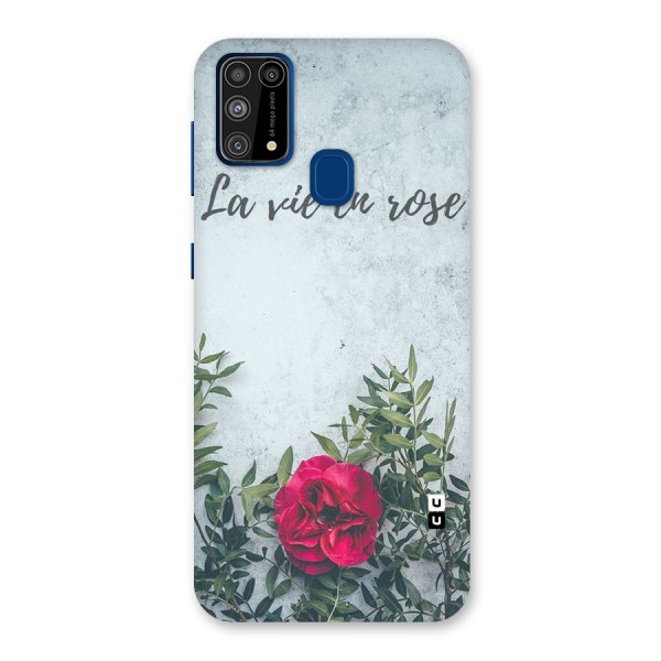 Rose Life Back Case for Galaxy F41