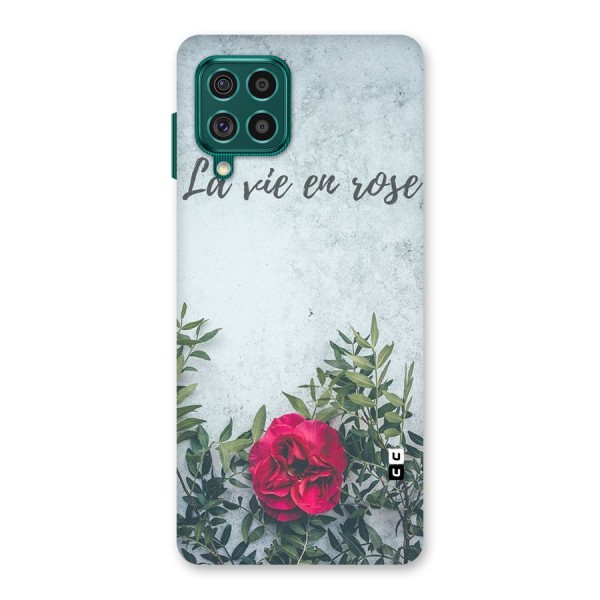 Rose Life Back Case for Galaxy F62