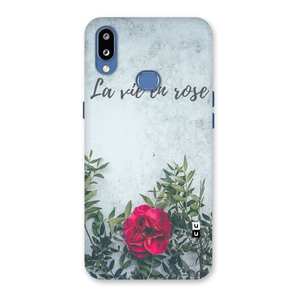 Rose Life Back Case for Galaxy M01s