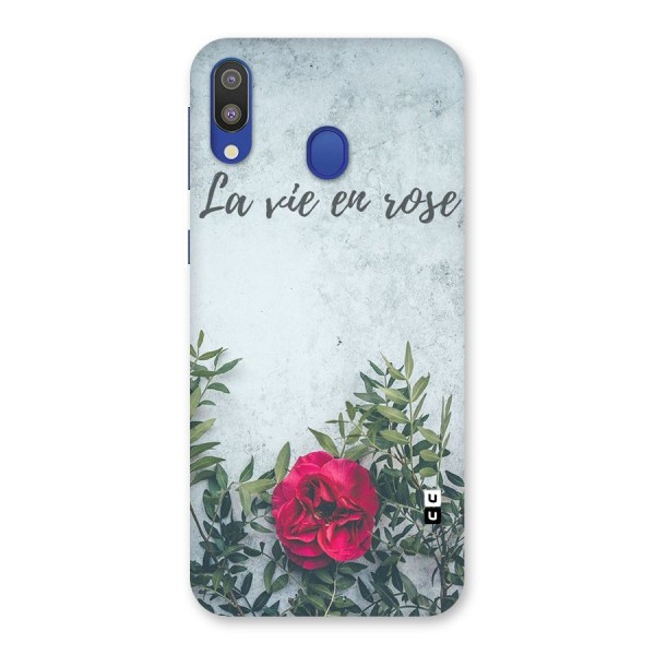 Rose Life Back Case for Galaxy M20