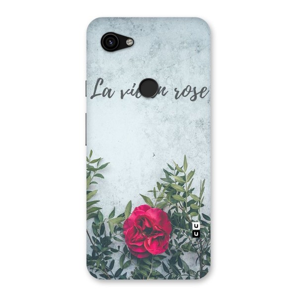 Rose Life Back Case for Google Pixel 3a XL