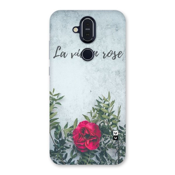 Rose Life Back Case for Nokia 8.1