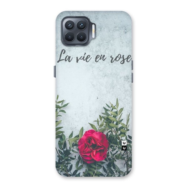 Rose Life Back Case for Oppo F17 Pro