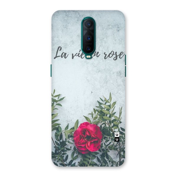 Rose Life Back Case for Oppo R17 Pro