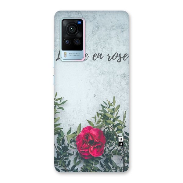 Rose Life Back Case for Vivo X60 Pro