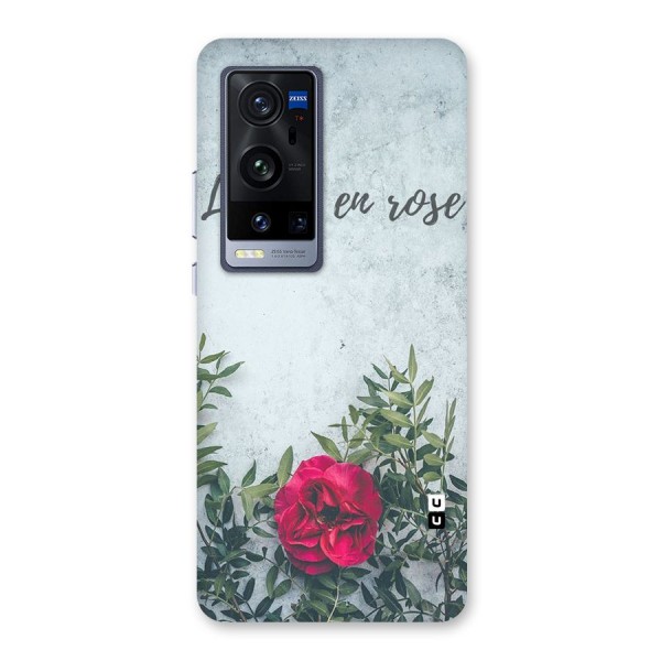 Rose Life Back Case for Vivo X60 Pro Plus