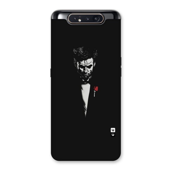 Rose Man Back Case for Galaxy A80