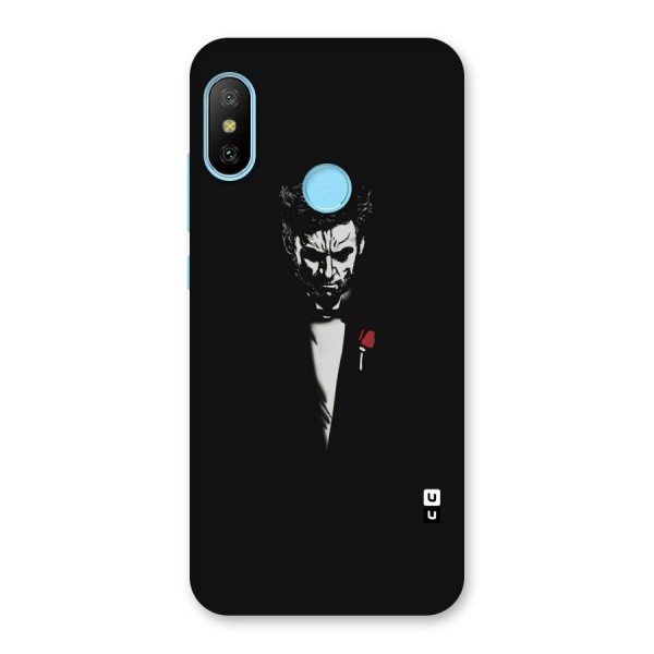 Rose Man Back Case for Redmi 6 Pro