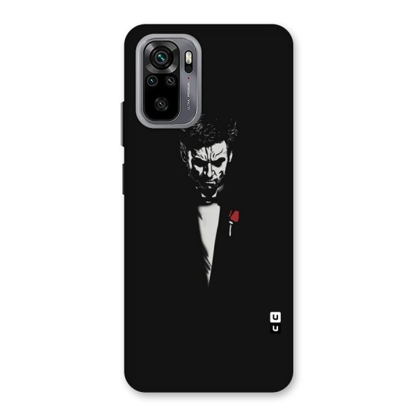 Rose Man Back Case for Redmi Note 10