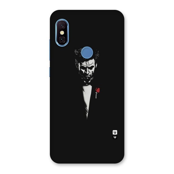 Rose Man Back Case for Redmi Note 6 Pro