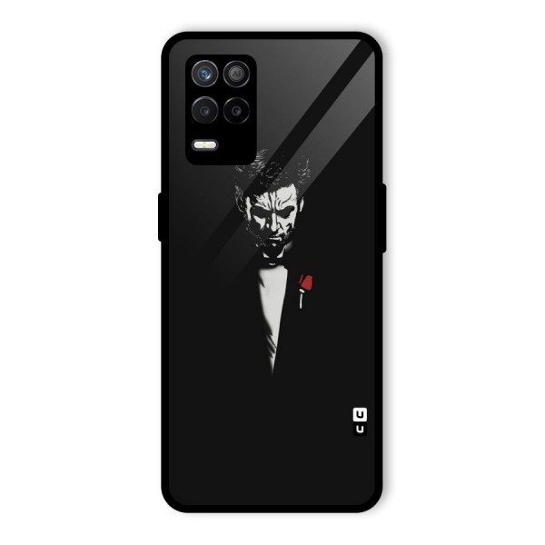 Rose Man Glass Back Case for Realme 9 5G