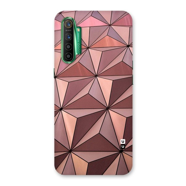 Rosegold Abstract Shapes Back Case for Realme X2