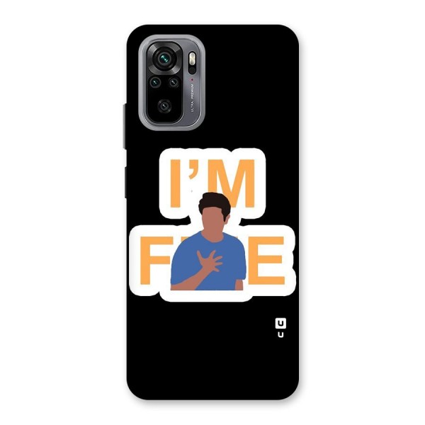 Ross is Fine Back Case for Redmi Note 10