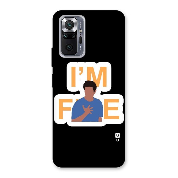 Ross is Fine Back Case for Redmi Note 10 Pro