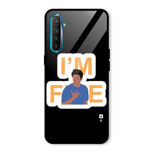 Ross is Fine Glass Back Case for Realme XT