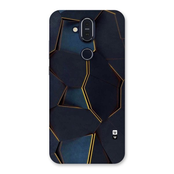 Royal Abstract Back Case for Nokia 8.1