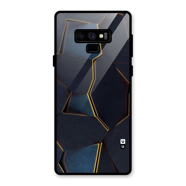 Royal Abstract Glass Back Case for Galaxy Note 9