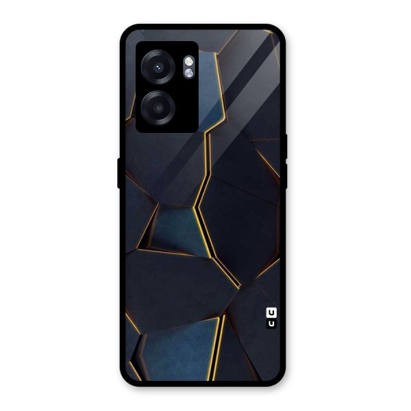 Royal Abstract Glass Back Case for Oppo K10 (5G)