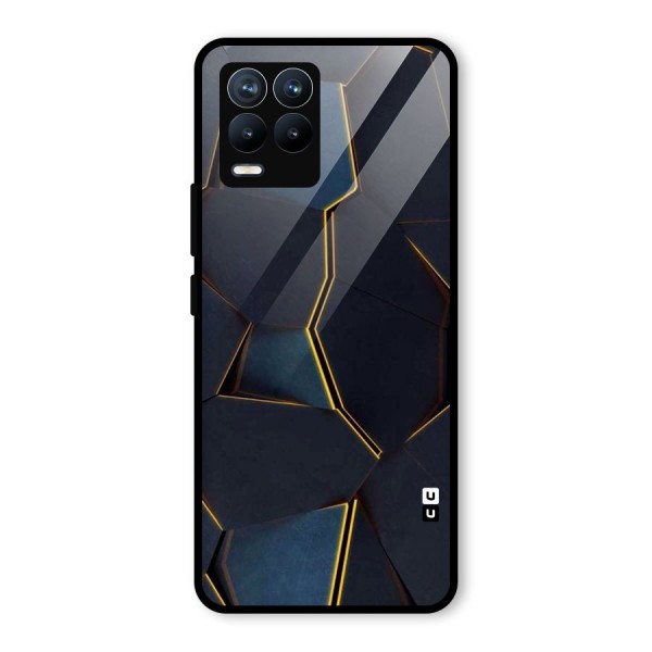 Royal Abstract Glass Back Case for Realme 8 Pro