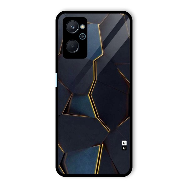 Royal Abstract Glass Back Case for Realme 9i