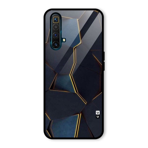 Royal Abstract Glass Back Case for Realme X3 SuperZoom