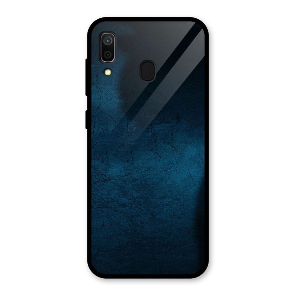 Royal Blue Glass Back Case for Galaxy A30