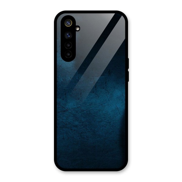 Royal Blue Glass Back Case for Realme 6i