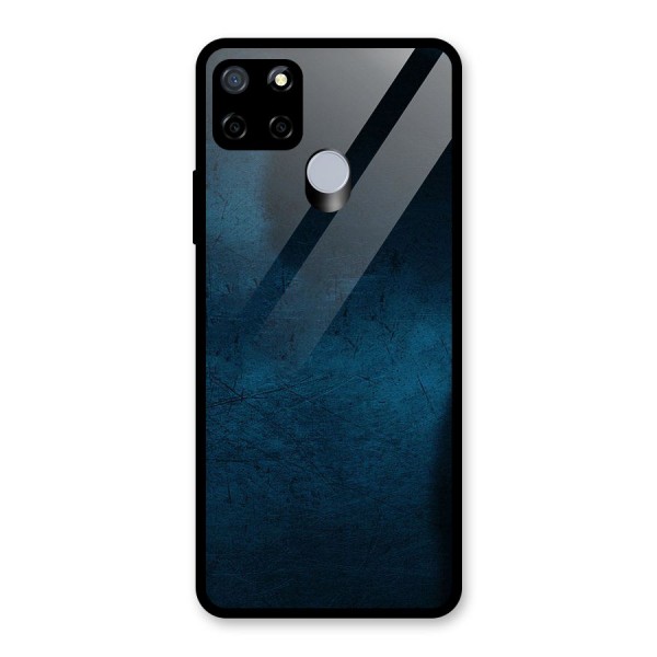 Royal Blue Glass Back Case for Realme Narzo 20