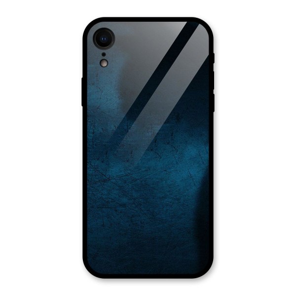 Royal Blue Glass Back Case for XR