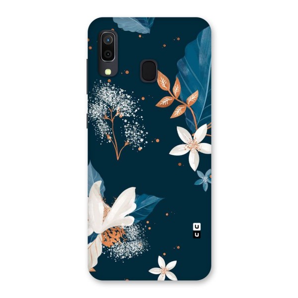 Royal Floral Back Case for Galaxy A20