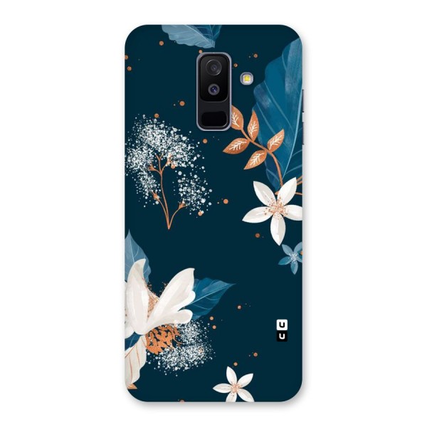 Royal Floral Back Case for Galaxy A6 Plus