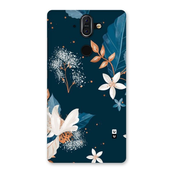 Royal Floral Back Case for Nokia 8 Sirocco