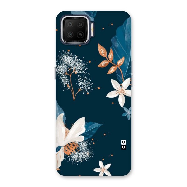 Royal Floral Back Case for Oppo F17