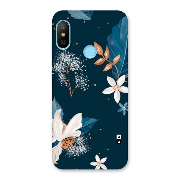 Royal Floral Back Case for Redmi 6 Pro