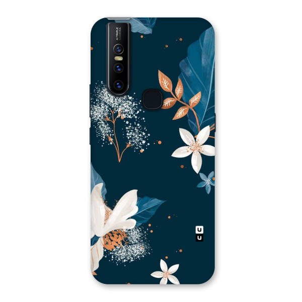 Royal Floral Back Case for Vivo V15