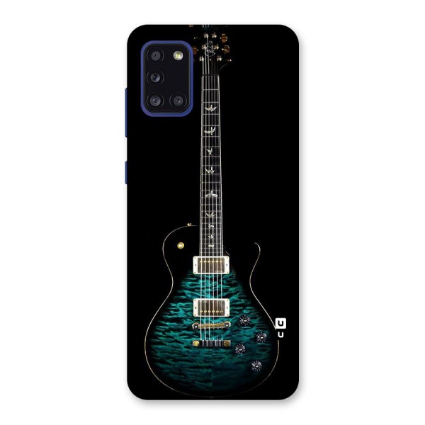 Royal Green Guitar Back Case for Galaxy A31