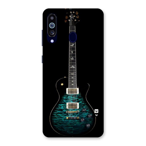 Royal Green Guitar Back Case for Galaxy A60