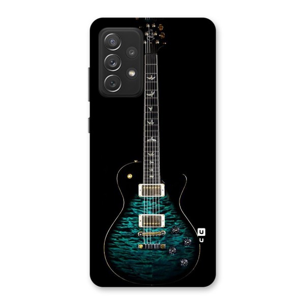 Royal Green Guitar Back Case for Galaxy A72