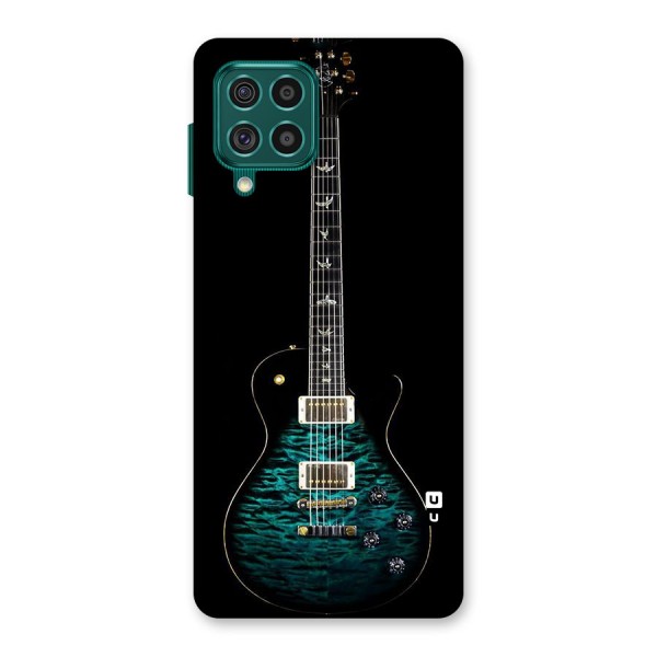 Royal Green Guitar Back Case for Galaxy F62