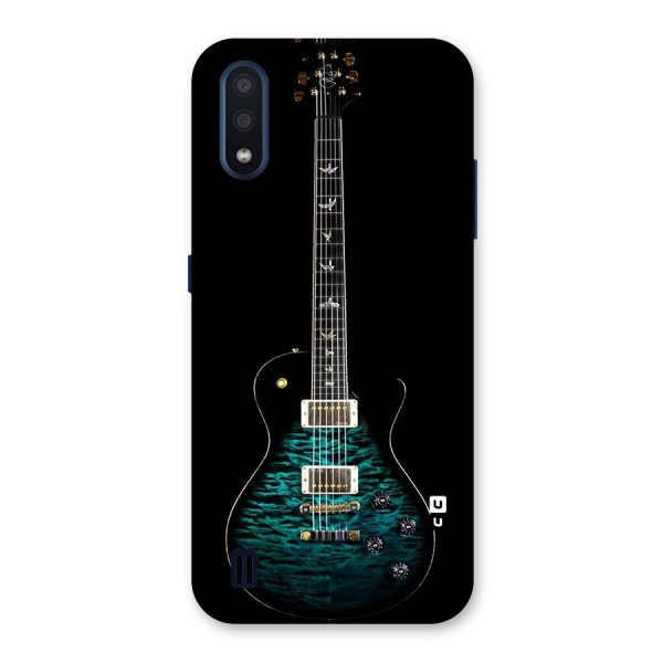 Royal Green Guitar Back Case for Galaxy M01