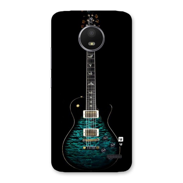 Royal Green Guitar Back Case for Moto E4