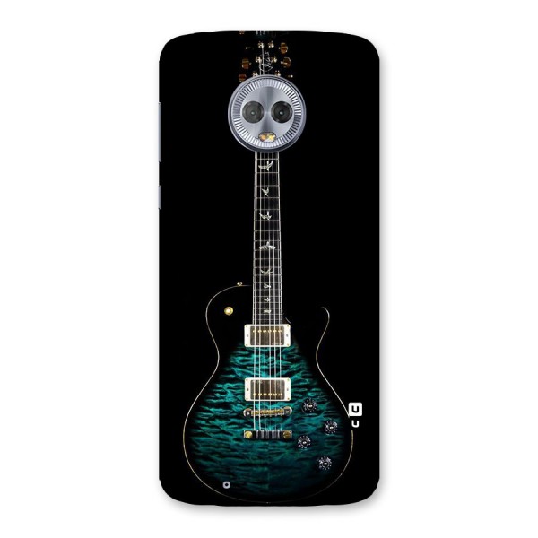 Royal Green Guitar Back Case for Moto G6