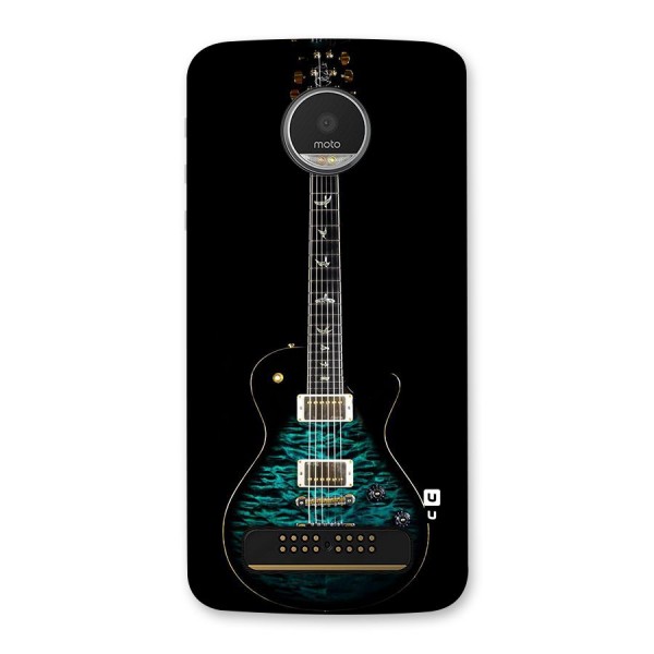 Royal Green Guitar Back Case for Moto Z Play