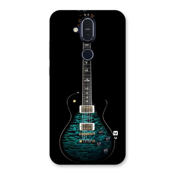 Royal Green Guitar Back Case for Nokia 8.1