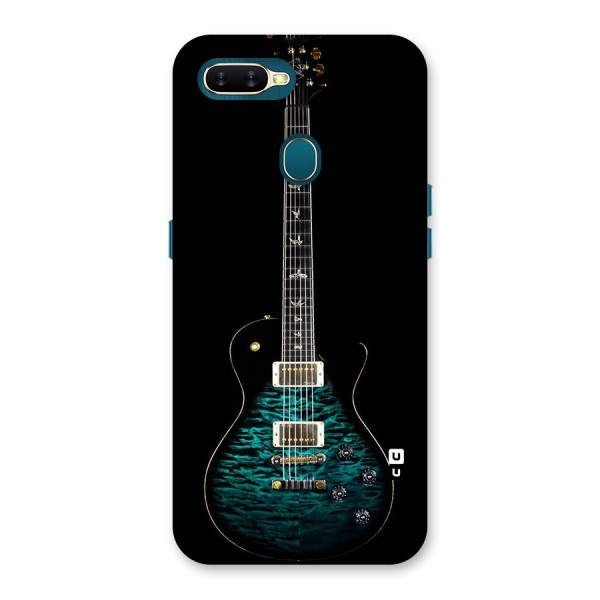 Royal Green Guitar Back Case for Oppo A12