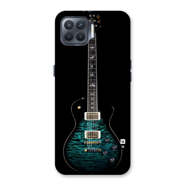 Royal Green Guitar Back Case for Oppo F17 Pro