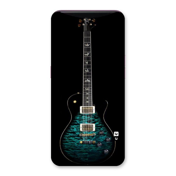 Royal Green Guitar Back Case for Oppo Find X