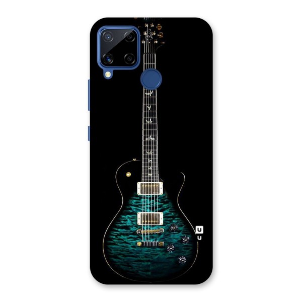 Royal Green Guitar Back Case for Realme Narzo 30A